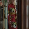 Margo Millet TV Series Margos Got Money Troubles 2026 Elle Fanning Tiger Printed Robe