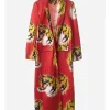 Margo Millet TV Series Margos Got Money Troubles 2026 Elle Fanning Tiger Printed Robe Front View