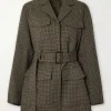 Maya Jama TV Series The Gentlemen 2026 Checked Wool Jacket