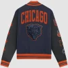 Men’s Chicago Bears Rivalries Collection 2026 Nike Navy Varsity Jacket