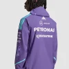 Mercedes-AMG F1 2026 Vanda Bloom Team Purple Hooded Rain Jacket