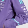 Mercedes-AMG F1 2026 Vanda Bloom Team Purple Hooded Rain Jacket Buy now