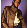 Michael Jackson Brown Leather Jacket