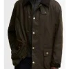 Mike Hollingsworth TV Series Line of Fire 2026 Peter Krause Green Cotton Jacket