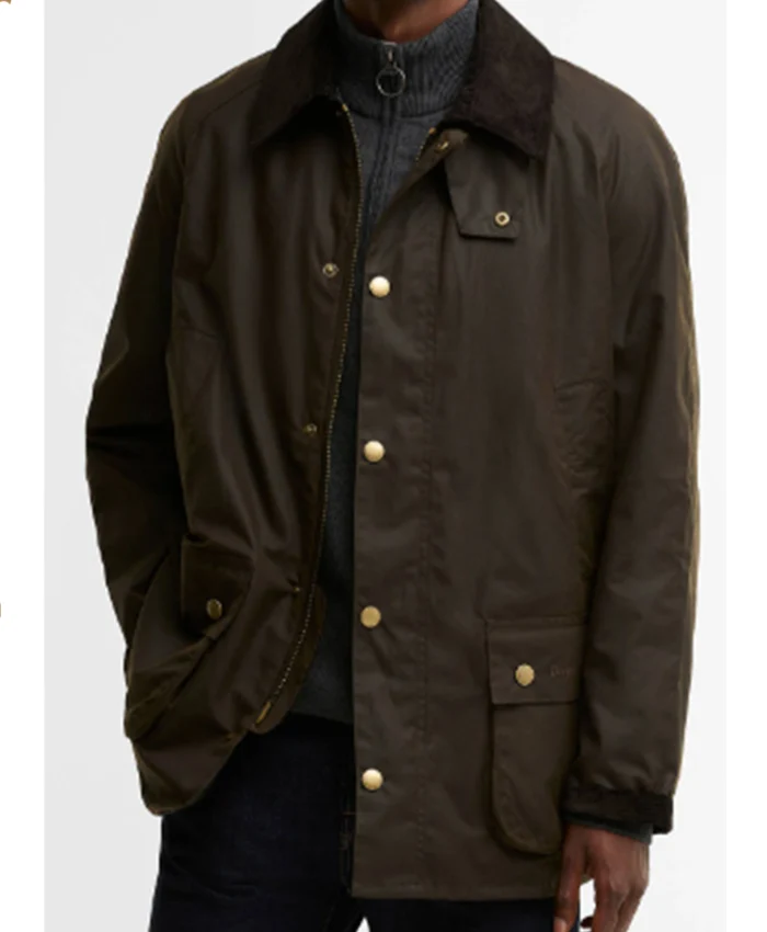 Mike Hollingsworth TV Series Line of Fire 2026 Peter Krause Green Cotton Jacket