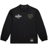 Mitchell-Ness-MLB-Milwaukee-Brewers-2026-World-Series-Champions-Black-Coaches-Satin-Jacket-front-view