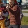 My Life with the Walter Boys Cole Walter Brown Puffer Jacket