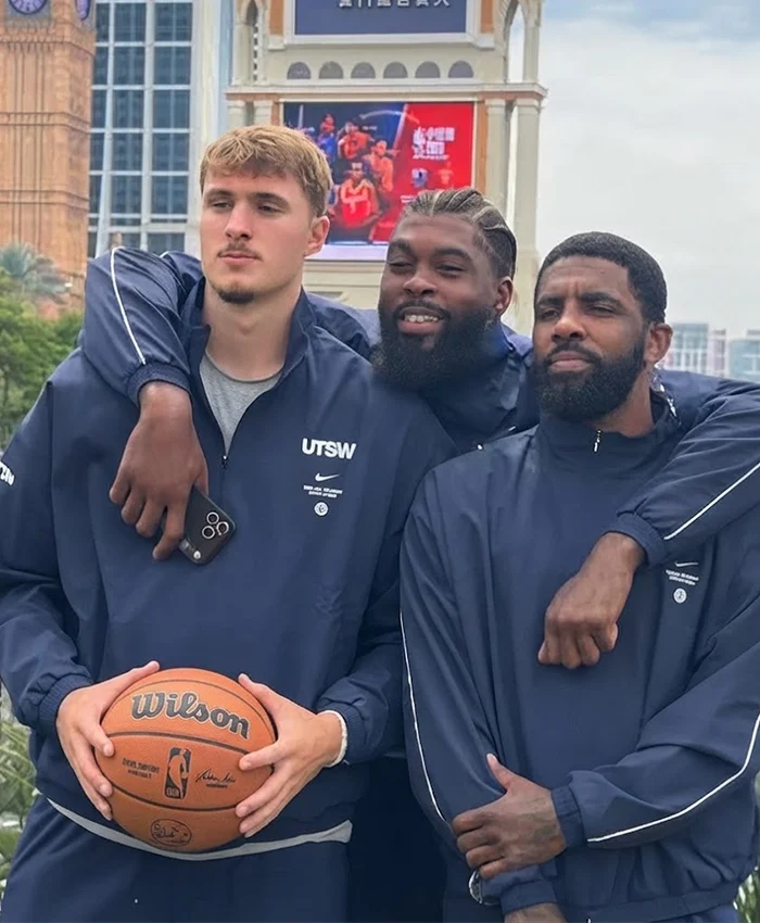 NBA China Games 2026 Dallas Mavericks Track Jacket