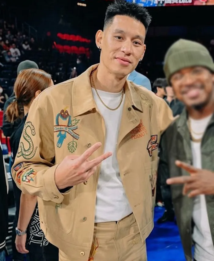 NBA China Games 2026 Jeremy Lin Cotton Jacket