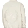 NBA Finals Champions Ring Ceremony Nike New York Knicks 2026 Full-Zip Cream Fleece Track Jacket