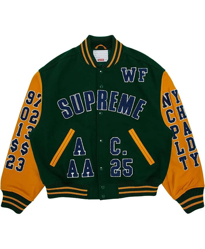 NFL San Francisco 49ers 2026 Upton Stout Supreme Praises Varsity Jacket