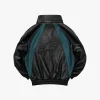 NFL x Jeff Hamilton x Beautifully Said Philadelphia Eagles Kru Leather Track Jacket