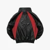 NFL x Jeff Hamilton x Houston Texans Kru Leather Track Jacket