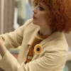 Natasha Lyonne Movie Klara and the Sun 2026 Beige Wool Jacket