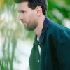 National Team Argentina Arrive Training Camp 2026 Lionel Messi Green Jacket