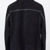 Nicholas Duvernay Movie The Love Hypothesis 2026 Jeremy Langley Black Suede Jacket Front