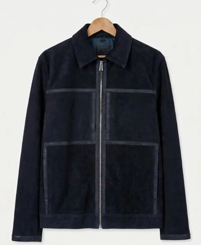 Nicholas Duvernay Movie The Love Hypothesis 2026 Jeremy Langley Black Suede Jacket