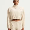 Nike X SKIMS Crunchy Nylon Cropped Jacket Cream