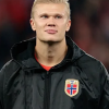 Norway Erling Haaland Black Hooded Anthem Full Zip Windbreaker Jacket
