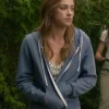 Olive Smith Movie The Love Hypothesis 2026 Lili Reinhart Grey Hooded Jacket
