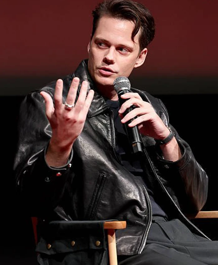 Order-Bill-Skarsgard-Promotional-Event-Black-Jacket