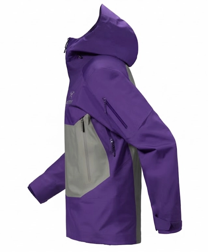 Order Now Arc’teryx Sabre Purple Hooded Jacket On Sale