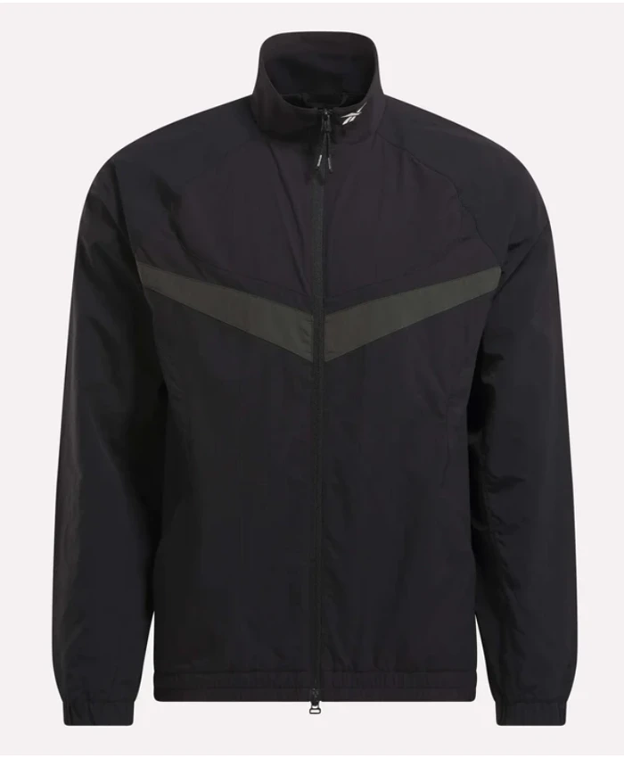 Order Now Dušan Vlahović Reebok Warm Up Black Track Jacket
