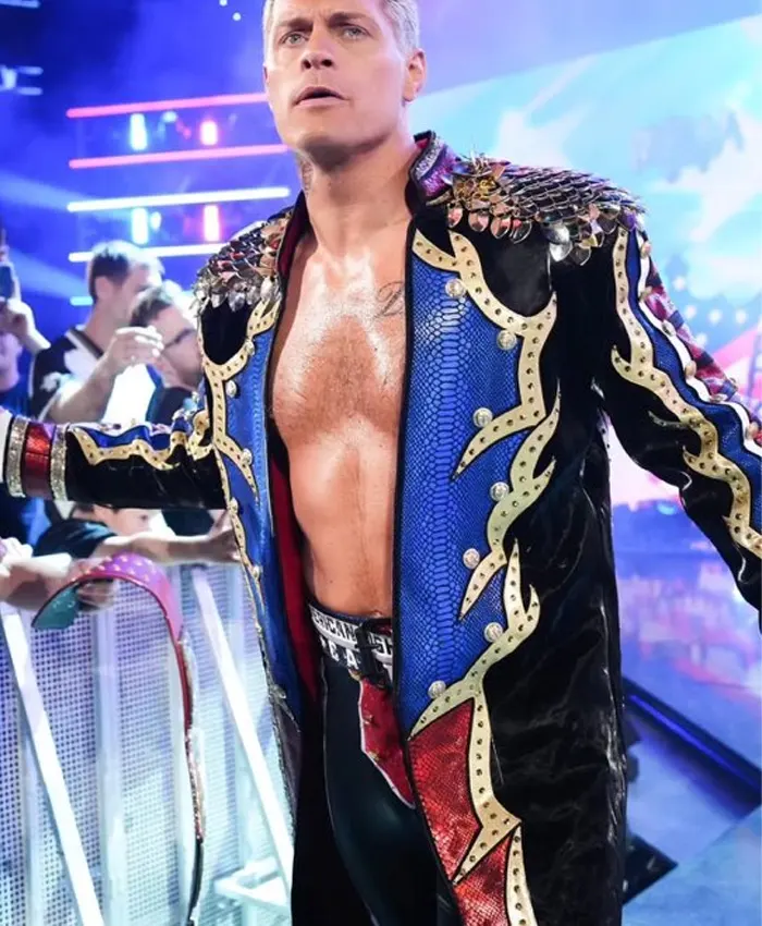 Order Now WWE Wrestlepalooza 2025 Cody Rhodes Trench Coat On Sale