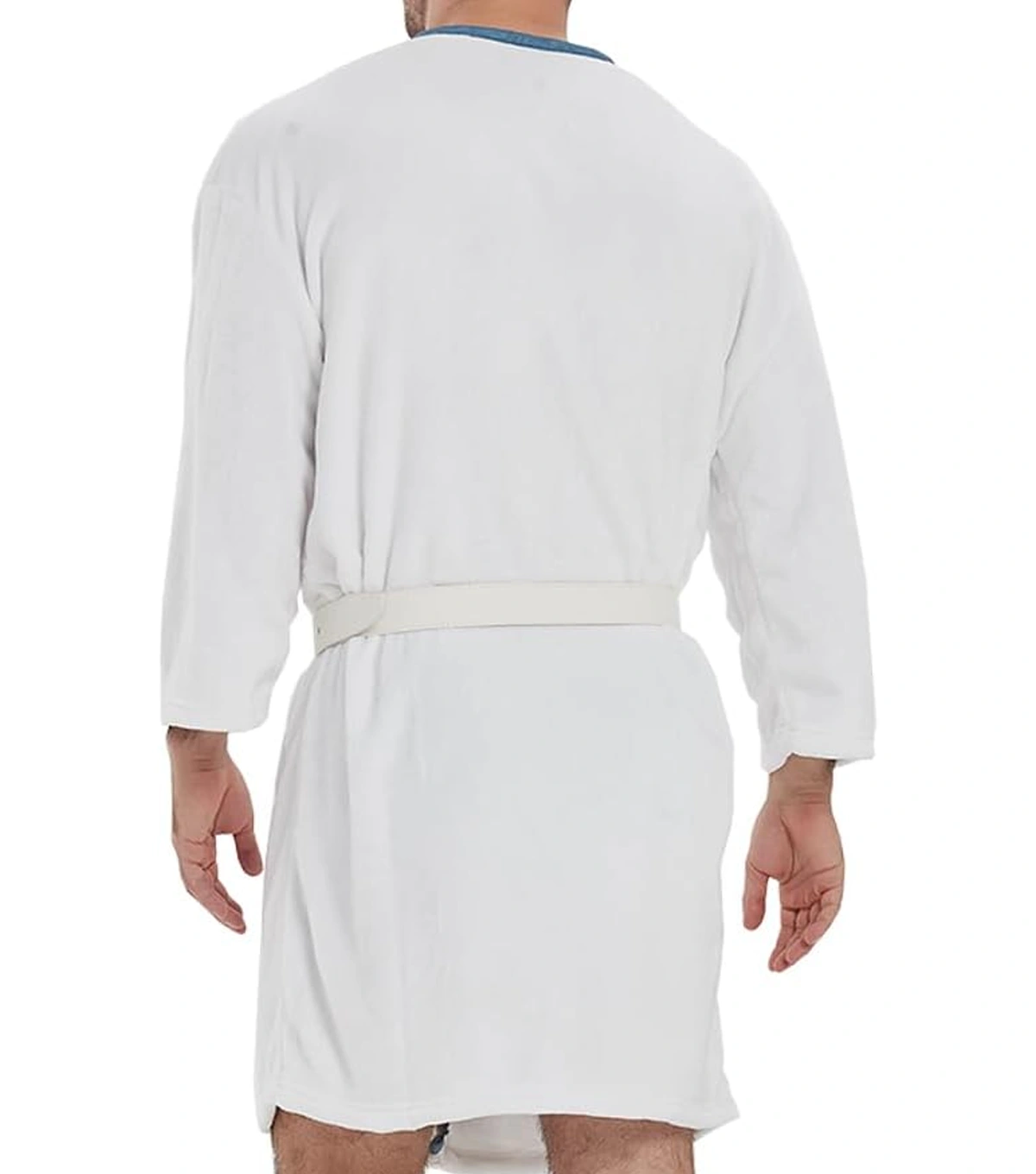 Order now Christmas Vacation Cousin Eddie White Bathrobe on Sale Back View