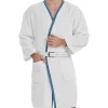 Order now Christmas Vacation Cousin Eddie White Bathrobe on Sale Front View