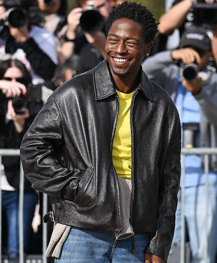 PFW David Jonsson Black Leather Jacket