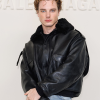 PFW Graham Campbell Black Leather Jacket