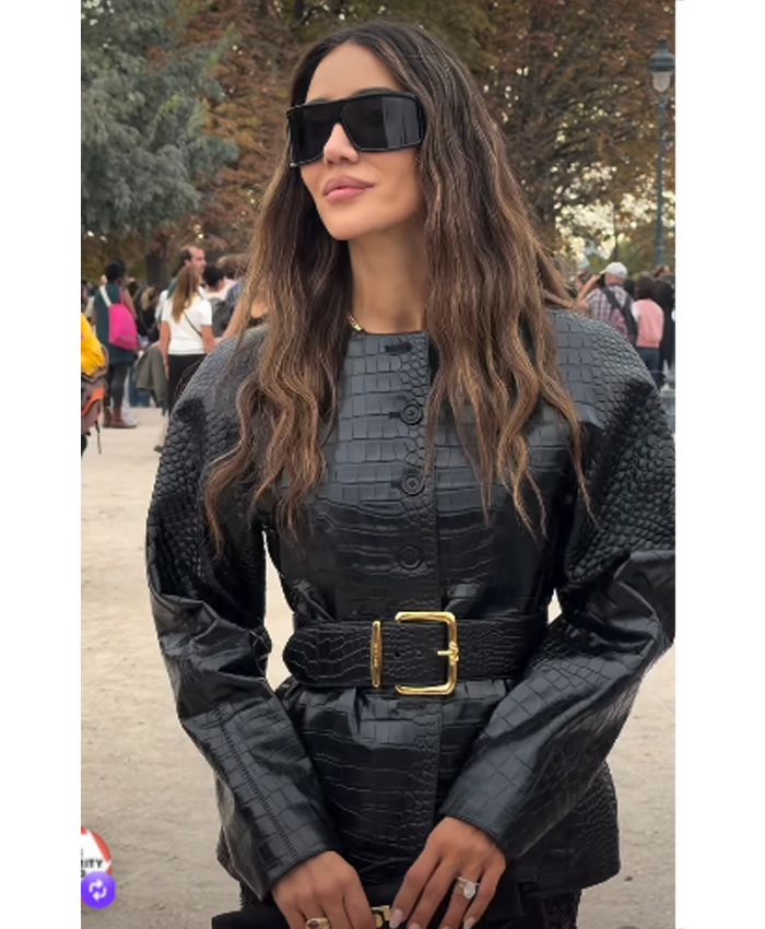 PFW Tamara Kalinic Leather Jacket