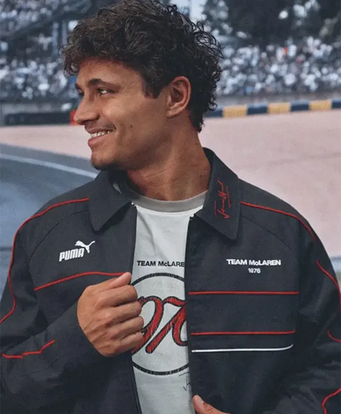 PUMA McLaren James Hunt Black Racing Jacket
