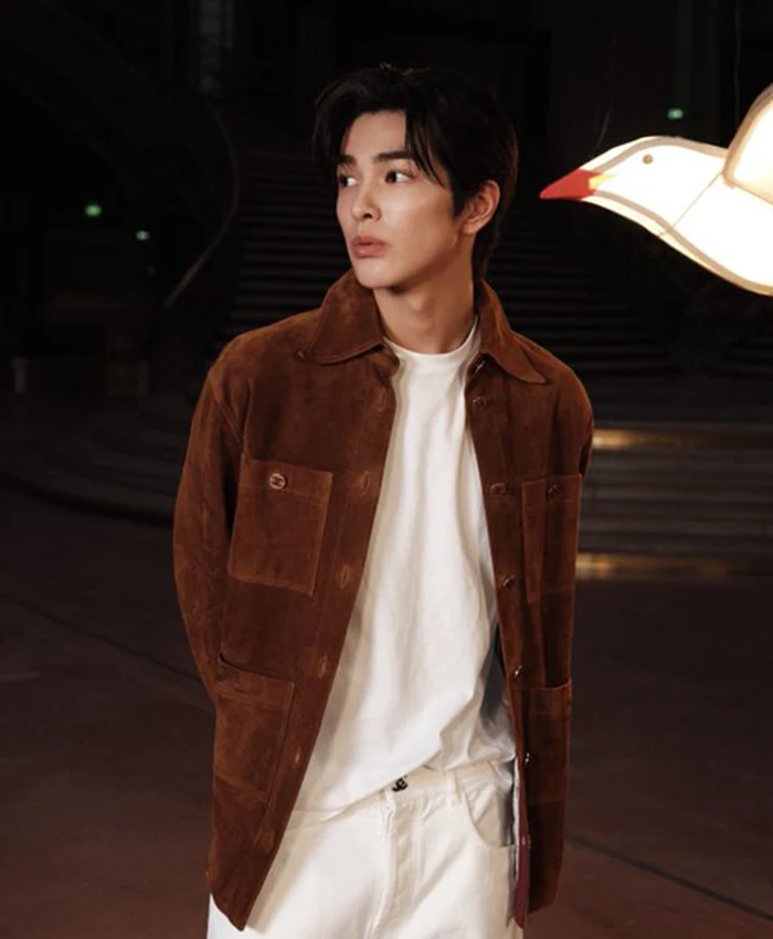 Paris Fashion Week Keonho Suede Jacket
