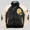 Pelle Pelle Classic Soda Club Plush Leather Jacket Beige