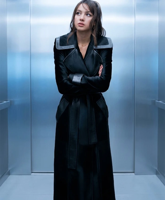 PlayStation x LISA Limited Edition Black Leather Trench Coat