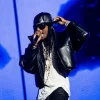 Playboi Carti Performed at ComplexCon 2026 Black Leather Jacket
