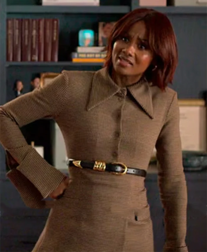 Reasonable Doubt S04 Emayatzy Corinealdi Brown Jacket