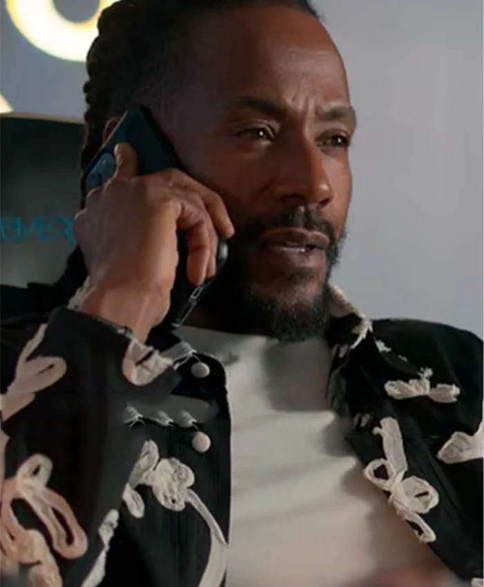 Reasonable Doubt S04 McKinley Freeman Floral Ribbon Jacket