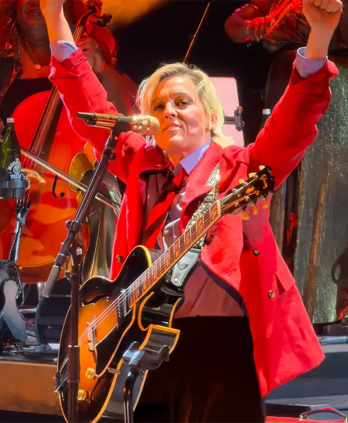 Red And Rocks Amphitheatre Brandi Carlile Red Blazer