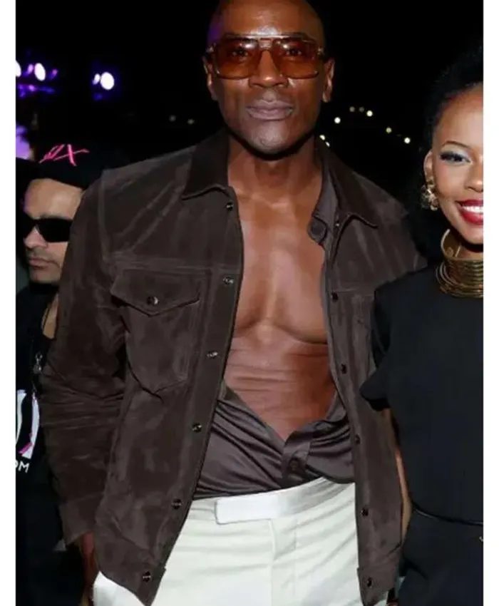 Rodney Franks CTAOP Block Party Brown Suede Jacket