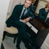 Ruaridh Mollica TV Series VisionQuest 2026 Premiere Teal Green Suit Front
