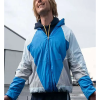 Russ Holliday TV Series Chad Powers S02 Glen Powell Blue and White Track Jacket