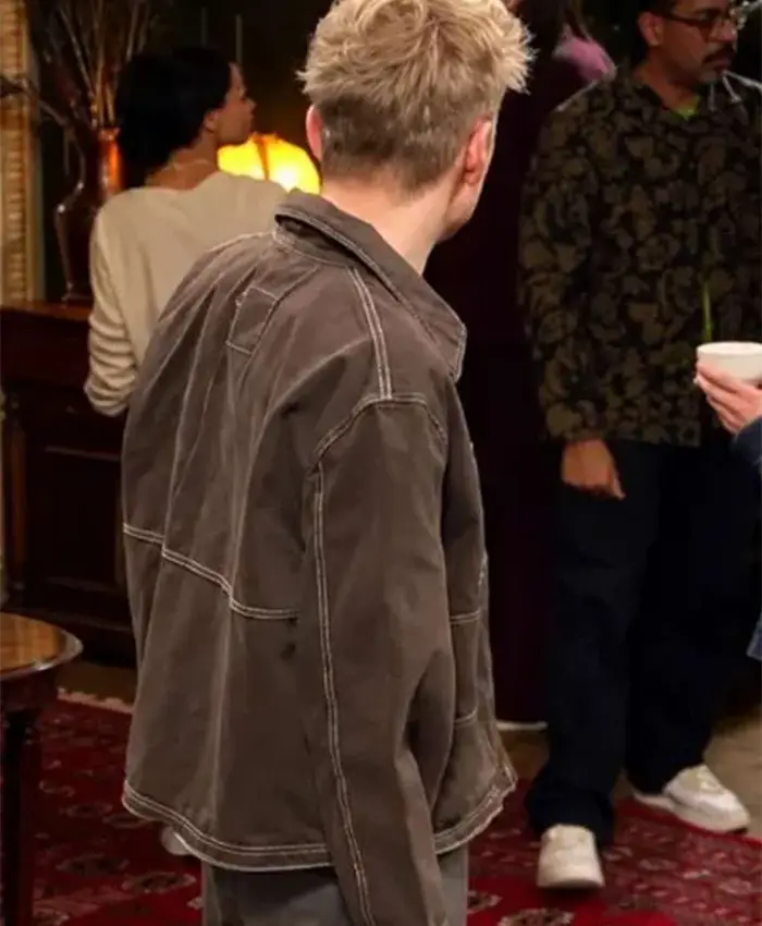 SJames Acaster TV Series The Celebrity Traitors UK 2026 Brown Cotton Jacket