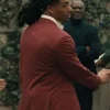Shaquille Johnson TV Series A Different World 2026 Cornell Young IV College Maroon Blazer