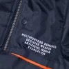 Shop AVIREX RADIO EVA MA-1 Navy Blue Jacket