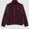 Shop China Open Tennis Championships 2026 Novak Djokovic Lacoste Maroon Track Jacket Buy now