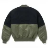 Shop Don't Be Dumb (D.B.D.) Colorblock Bomber Jacket at Discounted Price