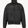 Shop K-Pop Martin Cortis Saint Laurent Bubbled Leather Jacket